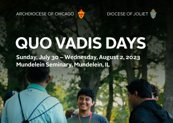 screenshot of the Quo Vadis Days flyer